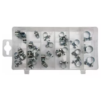 YATO Kabelklemmen-Set 30-teilig 6-16 mm