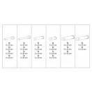 YATO Pin-Set 60-teilig