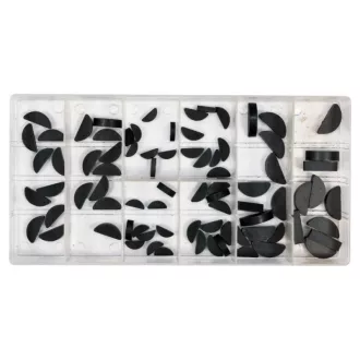 YATO Gebogenes Riegelset 80-teilig