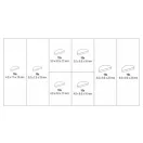 YATO Gebogenes Riegelset 80-teilig