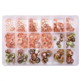   YATO Ölwannen-Kupferschrauben- und Unterlegscheibensatz 534-tlg