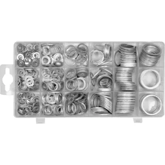 YATO Aluminium-Unterlegscheiben-Set 450-teilig