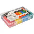 YATO Color Schrumpfschlauch-Set 530-teilig