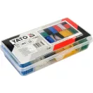 YATO Color Schrumpfschlauch-Set 171-teilig