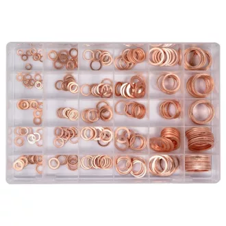 YATO Kupfer-Unterlegscheiben-Set 300-tlg