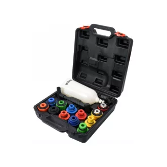 YATO Motoröl-Einfüllset 15-teilig 2 Liter für enge Räume