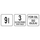 YATO Manuelle Ölabsaugpumpe 9 Liter