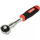 YATO Ratschenschraubendreher 1/4" 145 mm 72T drehbarer Kopf CrV