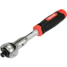 YATO Ratschenschraubendreher 1/4" 145 mm 72T drehbarer Kopf CrV