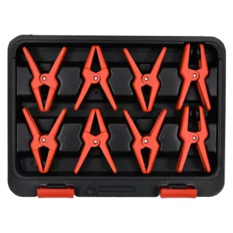   YATO Zangen-Set 8-teilig (für Brems-, Kraftstoff-, Öl- und Autoklimaleitungen)