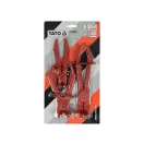 YATO Flexible Rohrschelle gebogen Set 3-teilig