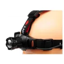 YATO Wiederaufladbare LED-Stirnlampe mit einstellbarem Fokus