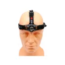 YATO Wiederaufladbare LED-Stirnlampe mit einstellbarem Fokus