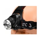 YATO Wiederaufladbare LED-Stirnlampe XM-L2 CREE mit einstellbarem Fokus