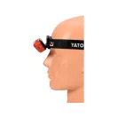 YATO Akku-LED-Stirnlampe 480 lm mit Bewegungssensor