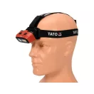 YATO Akku LED Stirnlampe 800 lm mit Bewegungssensor