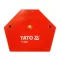 YATO Schweißwerkstückhalter Magnet 111 x 136 x 24 mm/34 kg