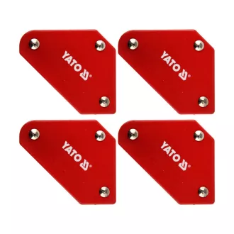   YATO Mini Schweißwerkstückhalter-Set 4-teilig 4,5 kg 45° 90° 135°
