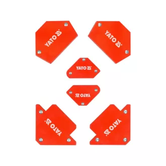 YATO Schweißwerkstückhalter Magnet-Set 6-teilig