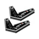 YATO Schweißwerkstückhalter Magnet 60-90-120°/10 kg (2 Stück)