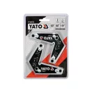 YATO Schweißwerkstückhalter Magnet 60-90-120°/10 kg (2 Stück)