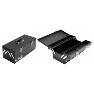 YATO Werkzeugkasten Metall 460 x 200 x 180 mm