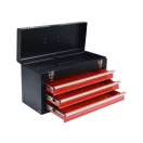 YATO Werkzeugkasten aus Metall mit 3 Schubladen