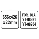 YATO Werkzeugschrankregal 656 x 426 x 22 mm