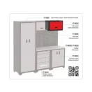 YATO Wandschrank 660 x 305 x 410 mm