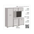 YATO Lochwand 660 x 700 mm