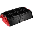 YATO Klappbarer Werkzeugkoffer mit 3 Einsätzen