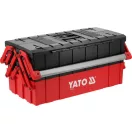 YATO Klappbarer Werkzeugkoffer mit 5 Einsätzen