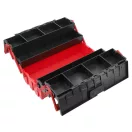 YATO Klappbarer Werkzeugkoffer mit 5 Einsätzen