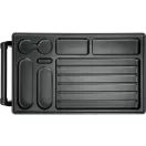 YATO Leerer Werkzeugwagen mit 7 Schubladen mit Zahlenschloss mit LED-Logo