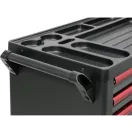 YATO Leerer Werkzeugwagen mit 7 Schubladen mit Zahlenschloss mit LED-Logo