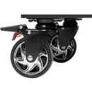 YATO Leerer Werkzeugwagen mit 7 Schubladen mit Zahlenschloss mit LED-Logo