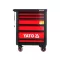 YATO Leerer Werkzeugwagen mit 6 Schubladen