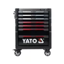 YATO Leerer Werkzeugwagen mit 7 Schubladen