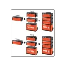 YATO Werkzeugkasten Metall (1 Schublade) 500 x 250 x 180 mm