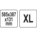 YATO Organizer XL Größe 585 x 387 x 131 mm