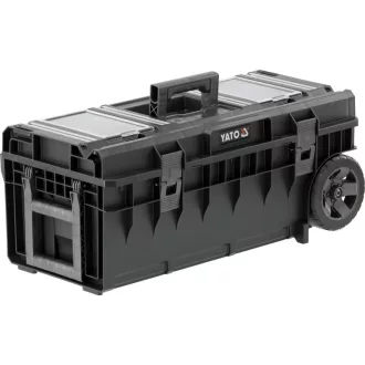   YATO Werkzeugkoffer auf Rollen mit Klemmschiene 793 x 385 x 322 mm