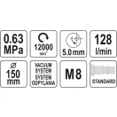 YATO Exzenterschleifer 150 mm