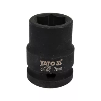 YATO Maschinensteckschlüssel 1/2" 17 mm CrMo