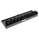 YATO Maschinen-Steckschlüsselsatz 10-teilig 1/2" 10-22 mm CrMo