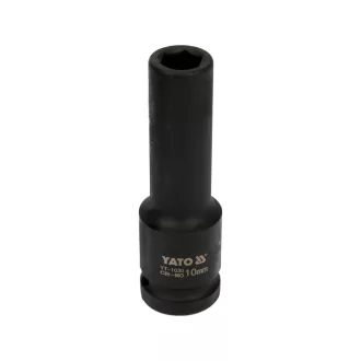YATO Maschinenlanger Steckschlüssel 1/2" 10 mm CrMo