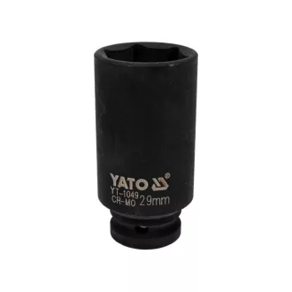 YATO Maschinenlanger Steckschlüssel 1/2" 29 mm CrMo