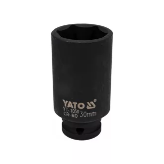 YATO Maschinenlanger Steckschlüssel 1/2" 30 mm CrMo