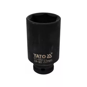 YATO Maschinenlanger Steckschlüssel 1/2" 32 mm CrMo