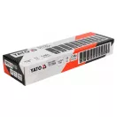 YATO Machine langer Steckschlüsselsatz 11-teilig 1/2" 10-24 mm CrMo