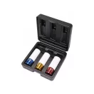 YATO Alufelgen-Steckschlüsselsatz 3-teilig 1/2" 17/19/21 mm CrMo